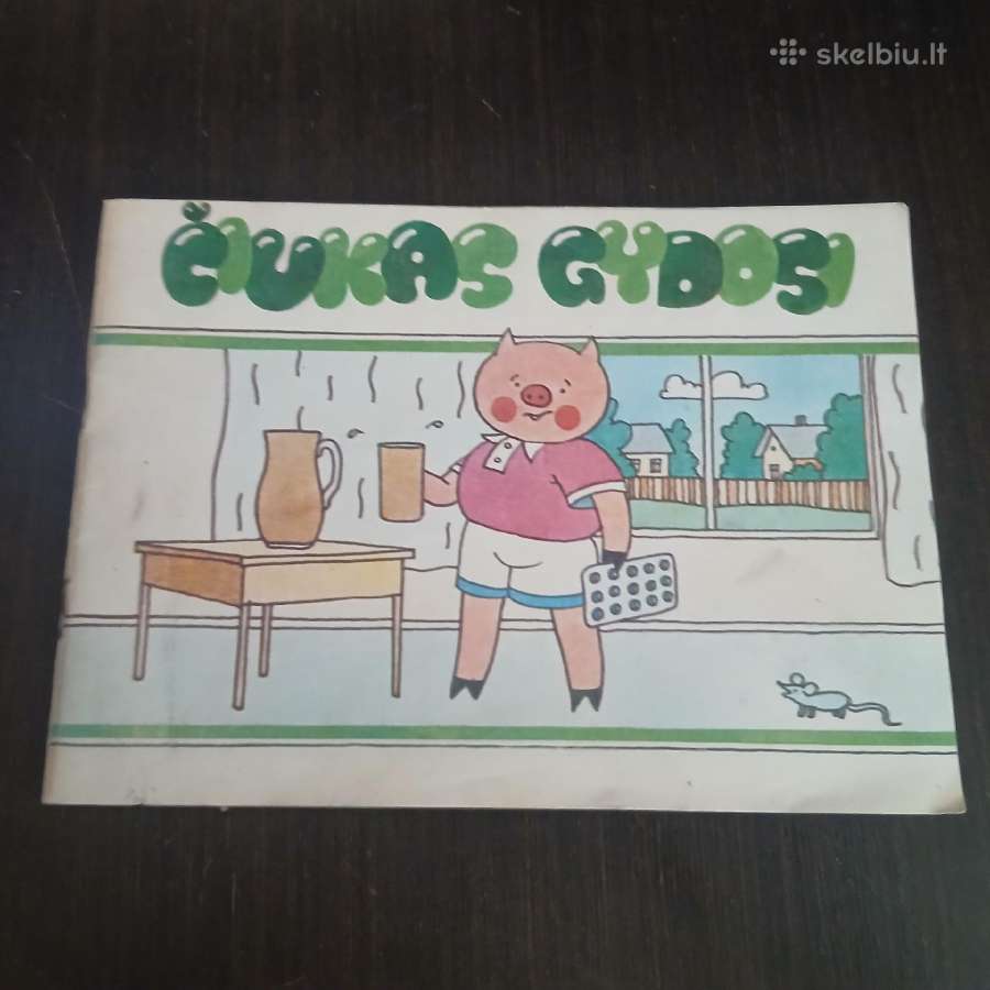 Vaikiška knygutė Čiukas Gydosi