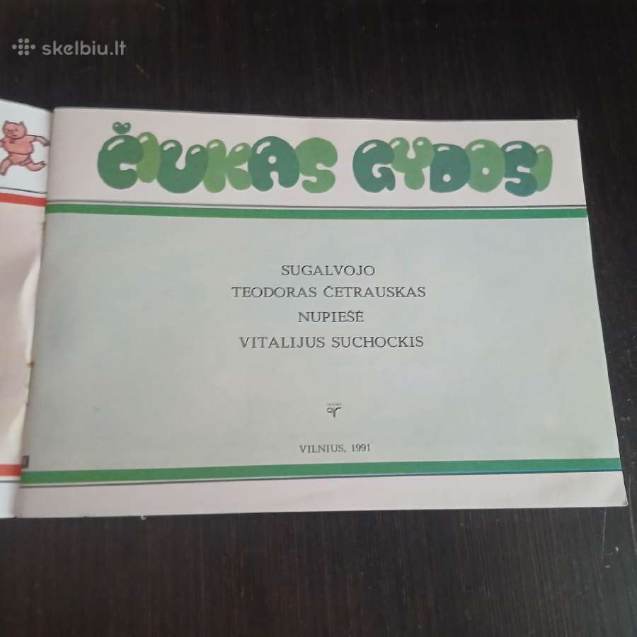 Vaikiška knygutė Čiukas Gydosi - nuotraukos Nr. 3