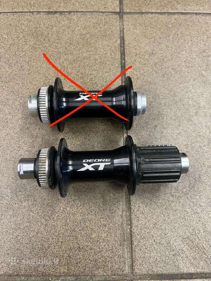 Shimano XT Boost stebule