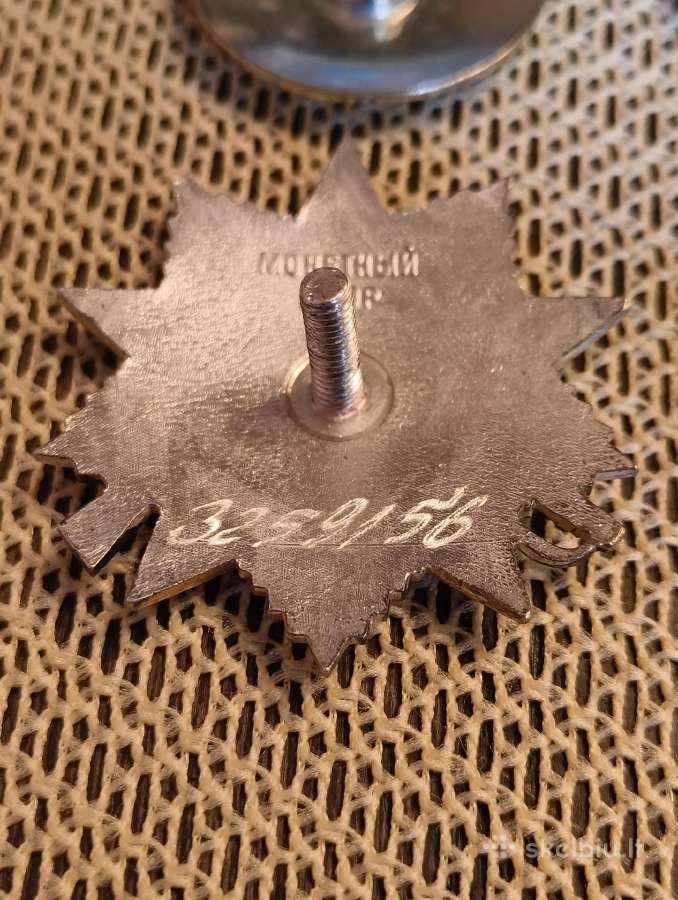 CcCCCP Ordinai 1ir2 Laipsnio. Originalai. Sidabras - nuotraukos Nr. 6
