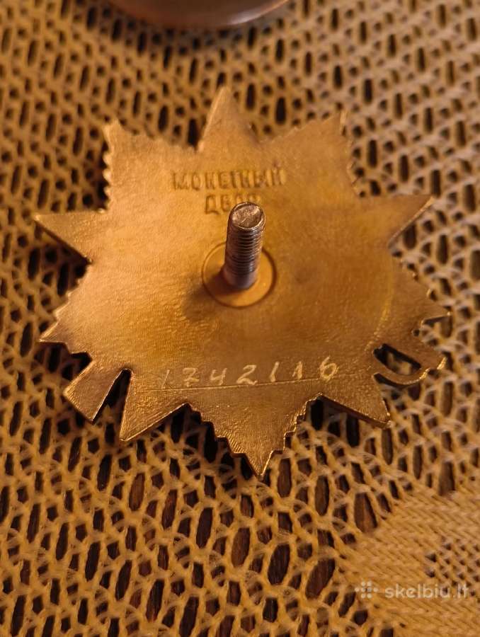 CcCCCP Ordinai 1ir2 Laipsnio. Originalai. Sidabras - nuotraukos Nr. 8