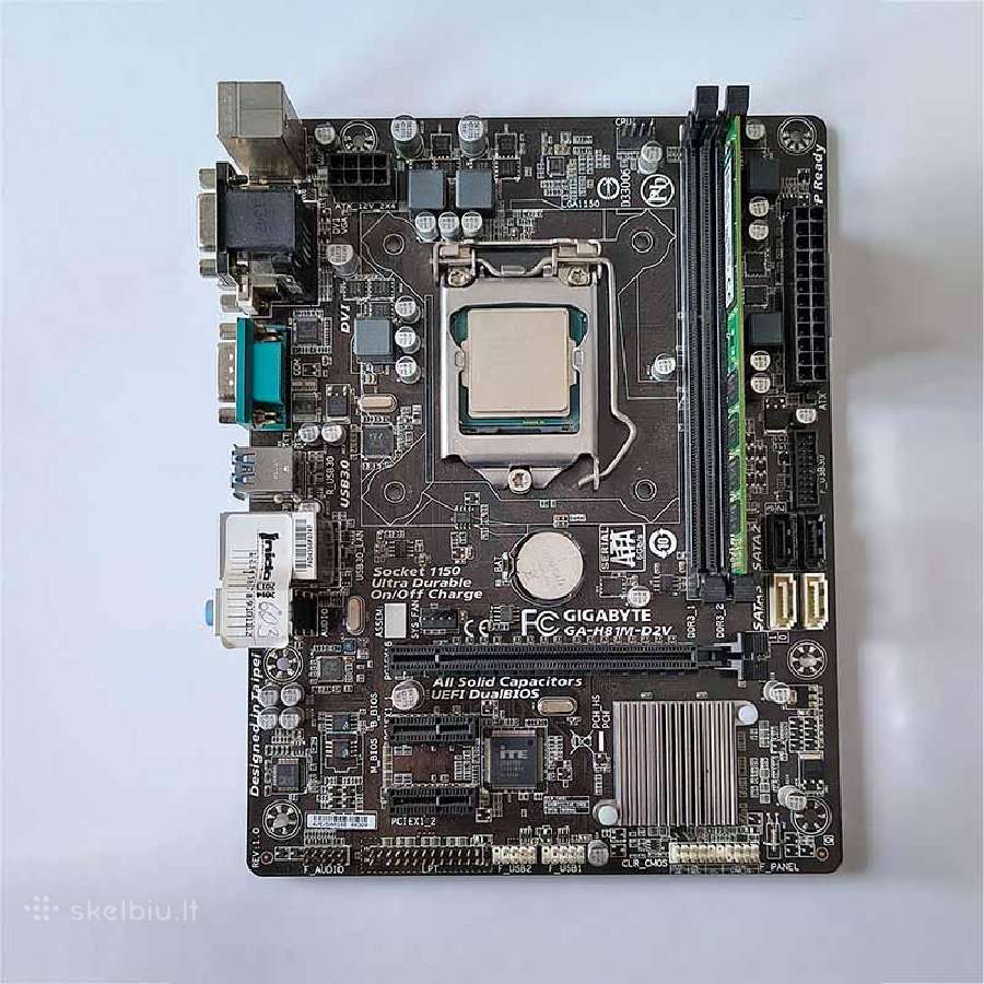 Kompiuterio komponentai (Cpu + Gpu + Mobo + RAM) - nuotraukos Nr. 2