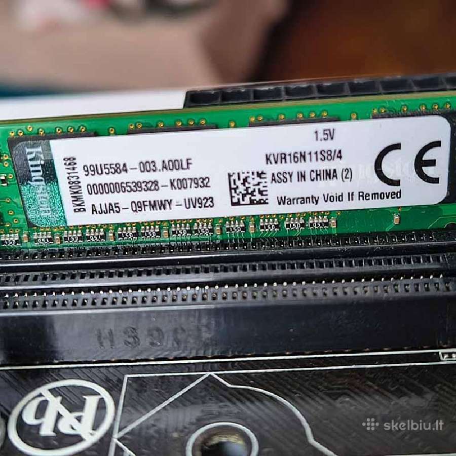 Kompiuterio komponentai (Cpu + Gpu + Mobo + RAM) - nuotraukos Nr. 3