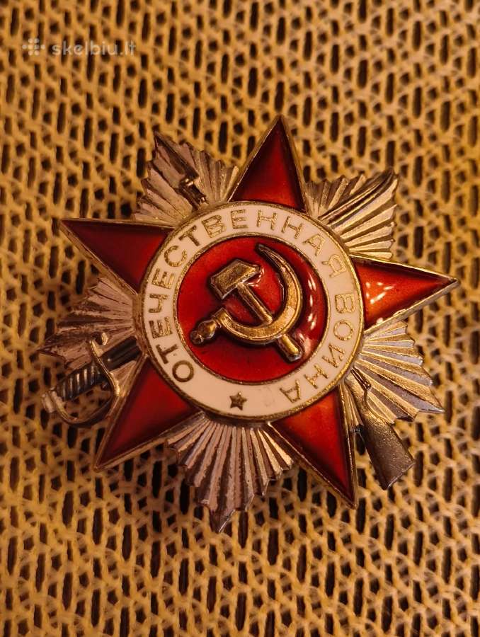 CcCCCP Ordinai 1ir2 Laipsnio. Originalai. Sidabras - nuotraukos Nr. 2