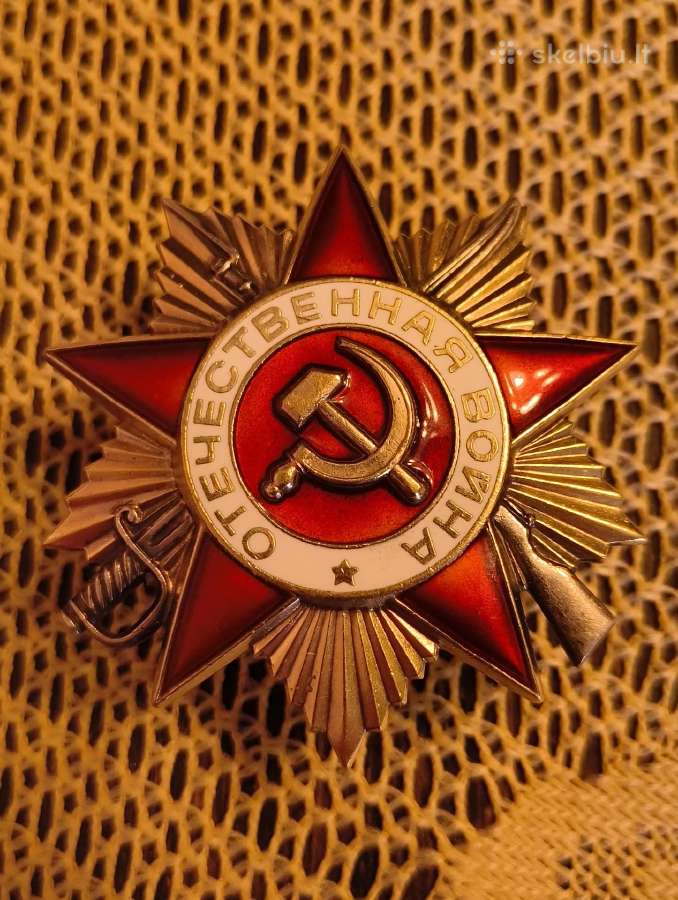 CcCCCP Ordinai 1ir2 Laipsnio. Originalai. Sidabras - nuotraukos Nr. 3