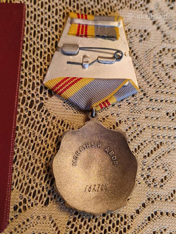 CcCCCP Ordinas Trudovaja Slava 3 Laipsnio. Dokumen - nuotraukos Nr. 4
