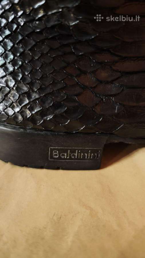 Pitono odos Baldinini vyriški auliniai batai - nuotraukos Nr. 8