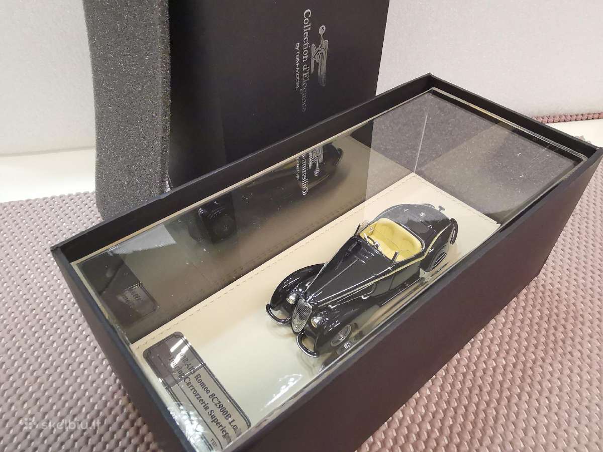 1:43 Itališkų (Istorinių) Automobilių Modeliai - nuotraukos Nr. 3