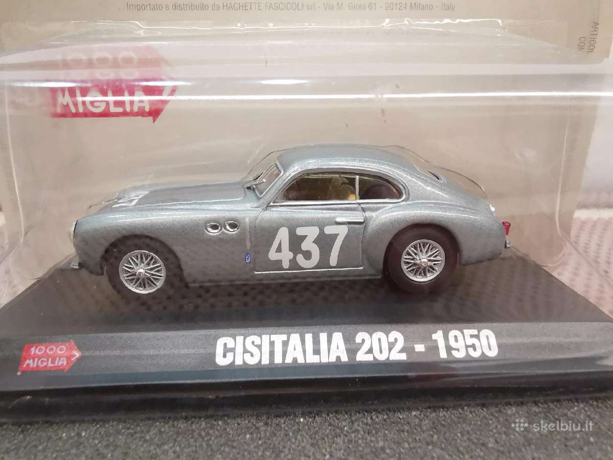 1:43 Itališkų (Istorinių) Automobilių Modeliai - nuotraukos Nr. 12