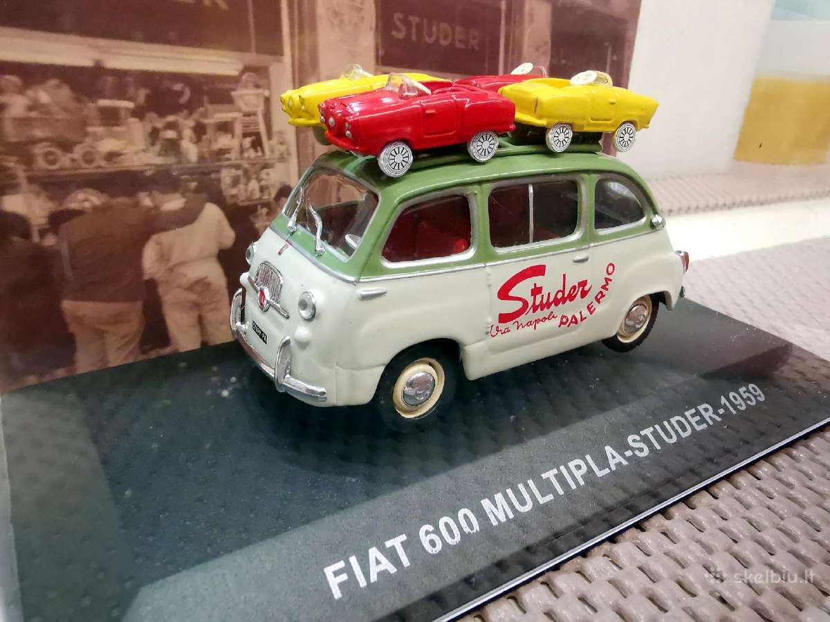 1:43 Itališkų (Istorinių) Automobilių Modeliai - nuotraukos Nr. 19