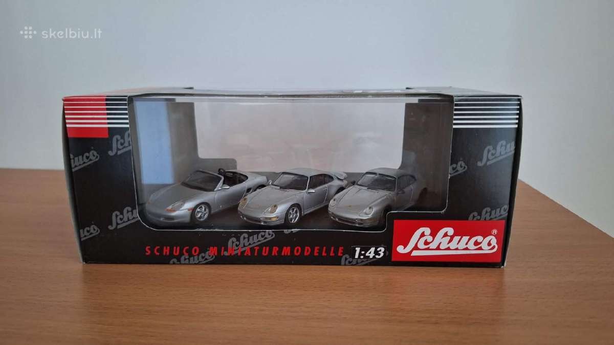 Schuco Porsche 1:43 modelių rinkinys