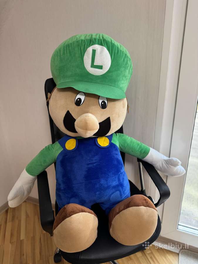 Super Mario Luigi didelis žaislas