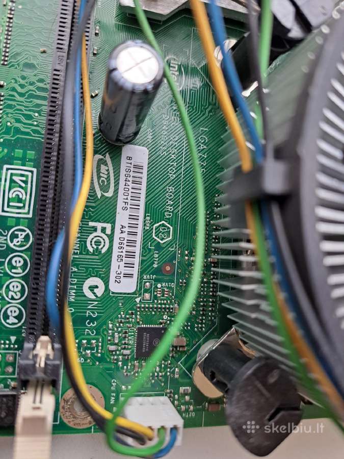 Intel D946gzis Core 2 Duo 6400 kompl - nuotraukos Nr. 3