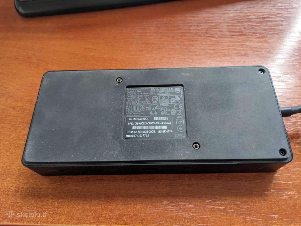 Dell Thunderbolt Dock Wd19tbs - nuotraukos Nr. 3