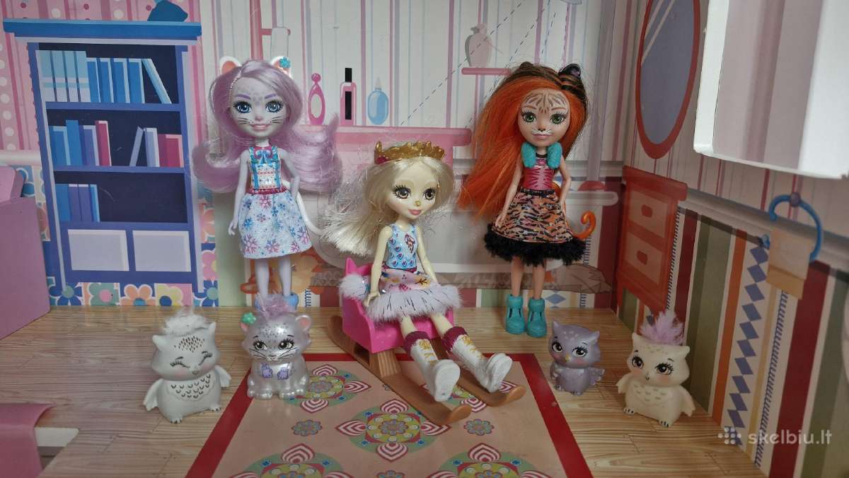 Enchantimals lėlytės, gyvūnėliai ir priedai - nuotraukos Nr. 3