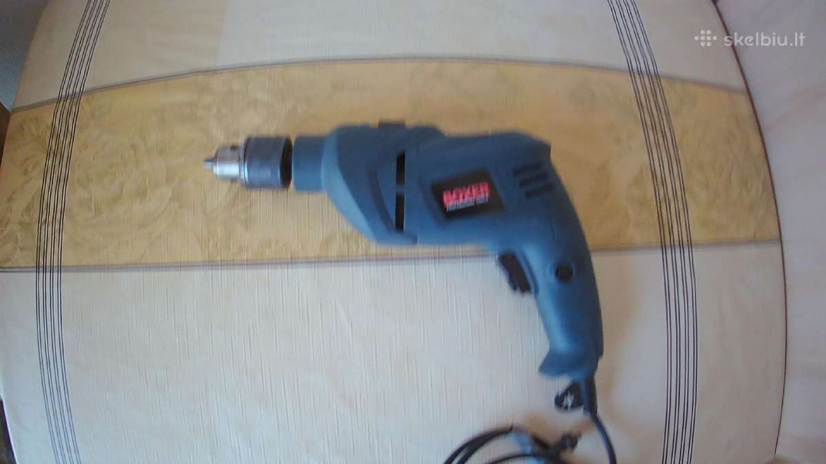 Elektrinis gręžtuvas Boxer Bx -133 - nuotraukos Nr. 2