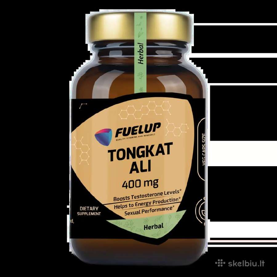Fuel-up Tongkat Ali 60 kaps. (Usa original. 400mg)