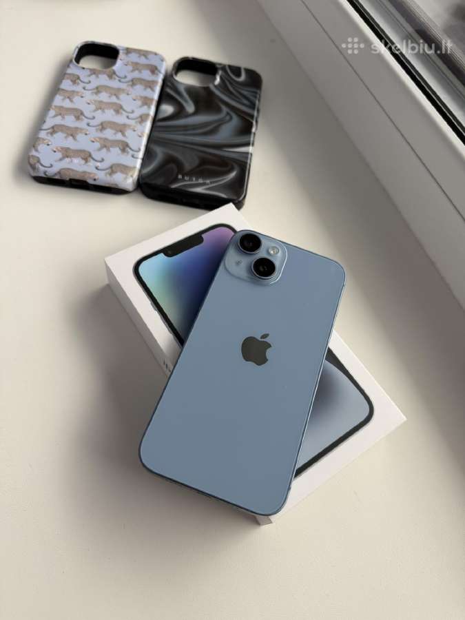 Idealios būklės kaip naujas Apple iPhone 14 128gb