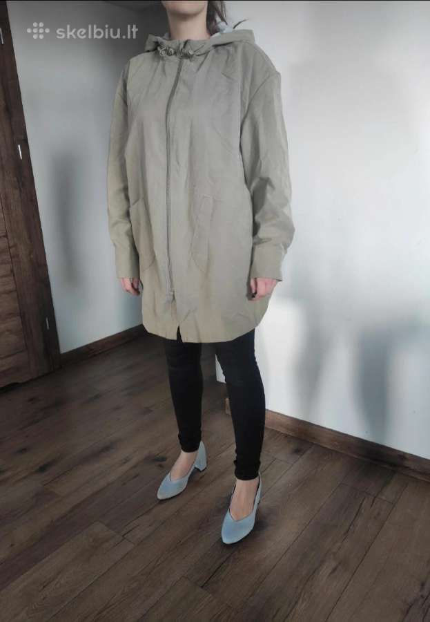 Maternity jacket khaki green for spring autumn 42 - nuotraukos Nr. 2