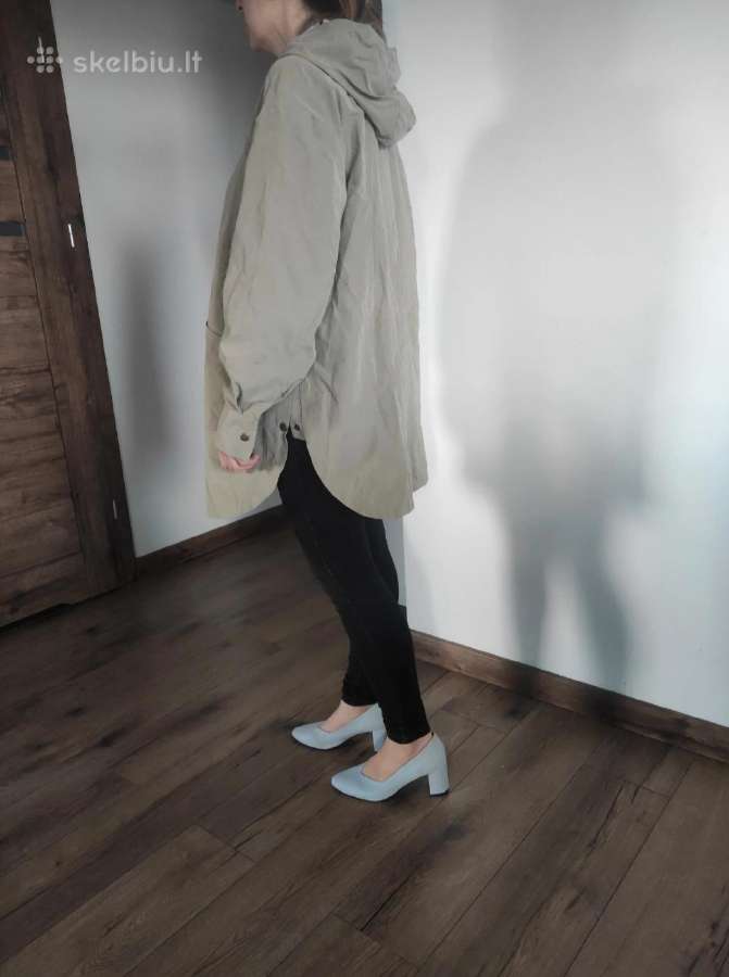 Maternity jacket khaki green for spring autumn 42 - nuotraukos Nr. 3