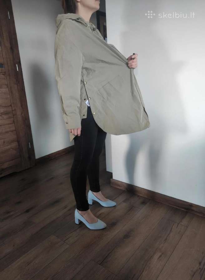 Maternity jacket khaki green for spring autumn 42 - nuotraukos Nr. 5