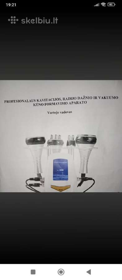 Profesionalus kavitacijos, radijo dažnio ir vakuum - nuotraukos Nr. 2