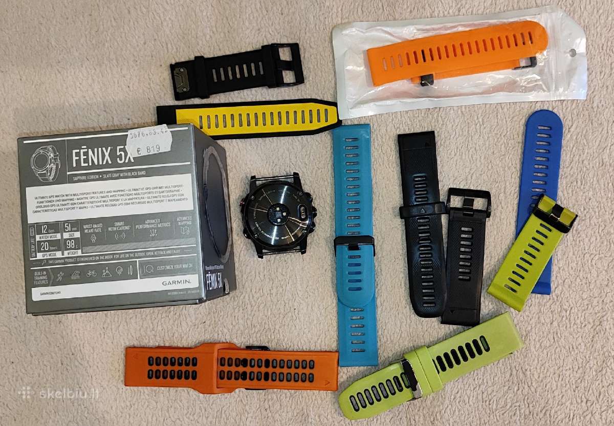 Garmin Fenix 5x - nuotraukos Nr. 2