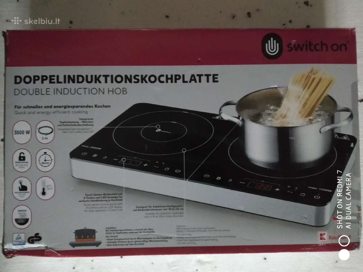 Indukcinė kaitlentė.1,2,4v. - nuotraukos Nr. 15