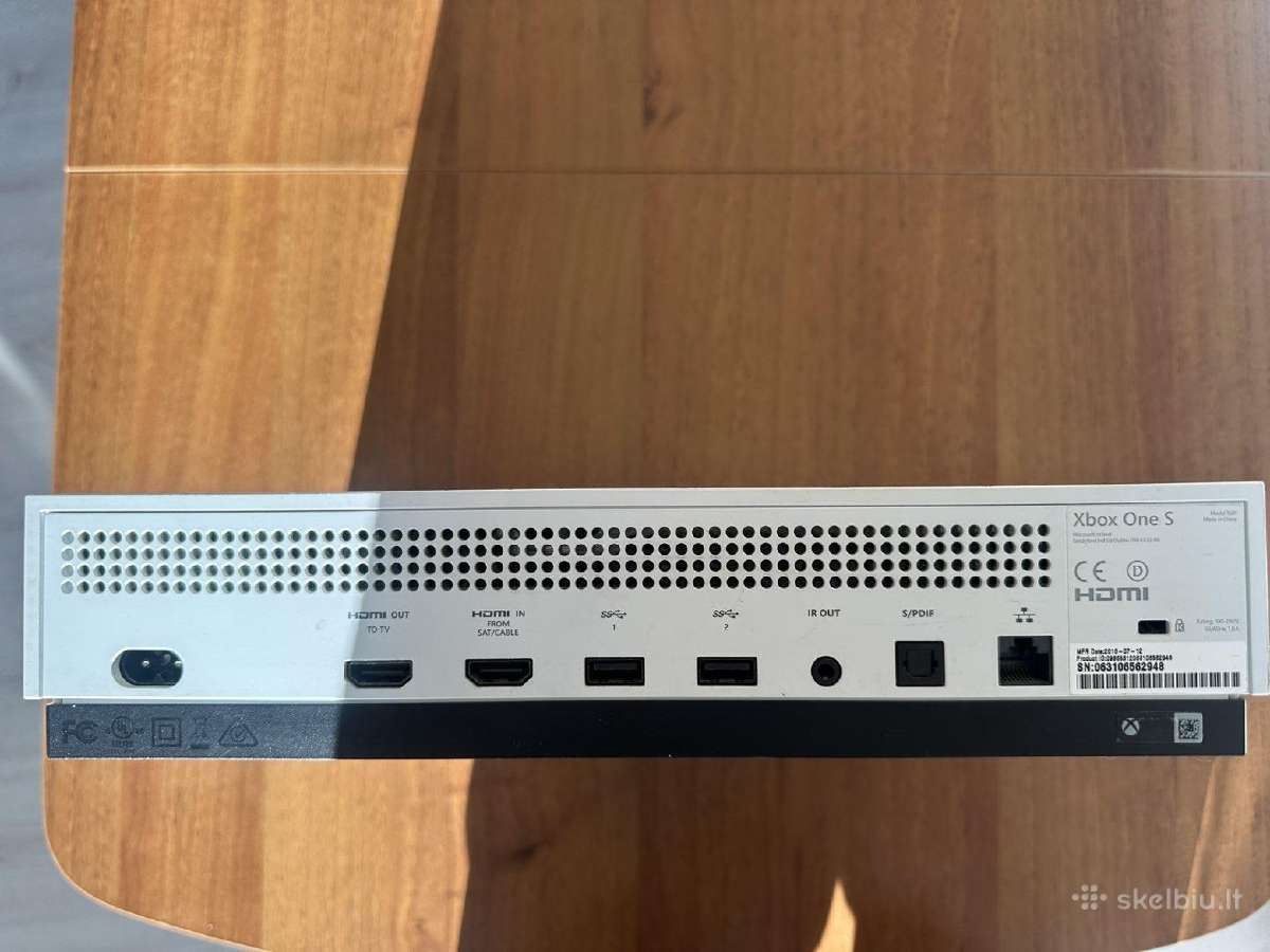 Xbox one s - nuotraukos Nr. 3