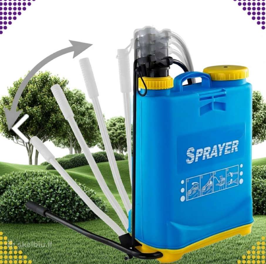 Nešiojamas Sodo purkštuvas 16l Sprayer - nuotraukos Nr. 3