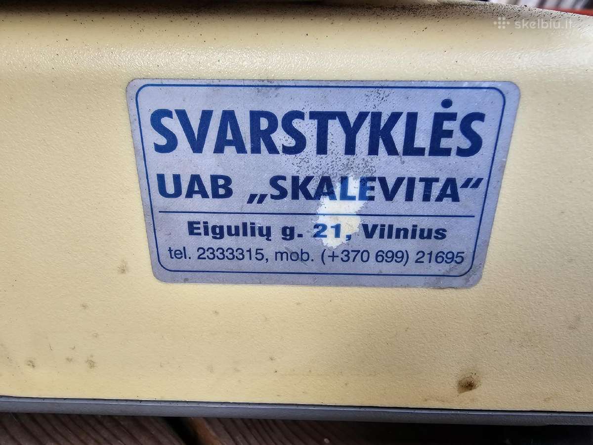 Elekt.svarstyklės uwe axm - nuotraukos Nr. 3