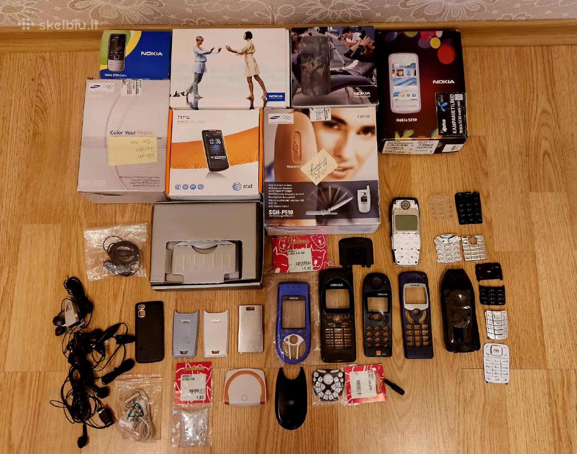 Telefonų dėžutės ir priedai