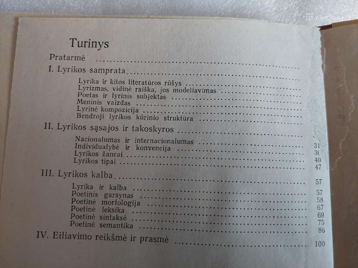 Lyrikos teorijos pradmenys - nuotraukos Nr. 4