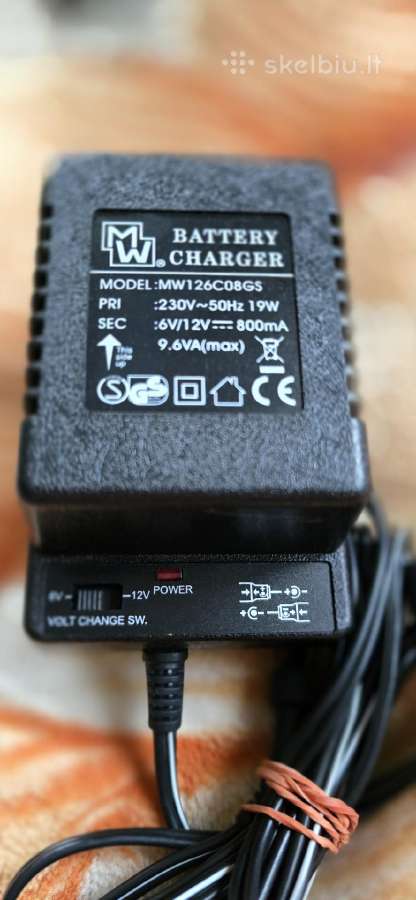 Pakrovėjas Minwa Mw126c08 6/12v 800ah - nuotraukos Nr. 6