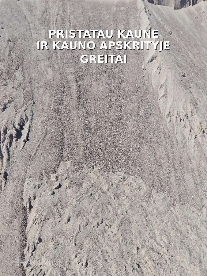 Plautas Smėlis Fr. 0–2 mm Vejos Lyginimui - nuotraukos Nr. 3