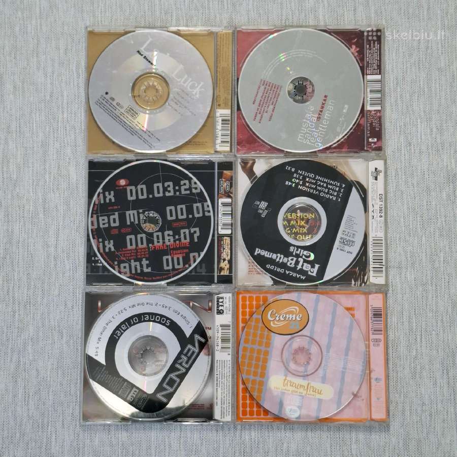 6 x CD singlai (rinkinys 3) - nuotraukos Nr. 2
