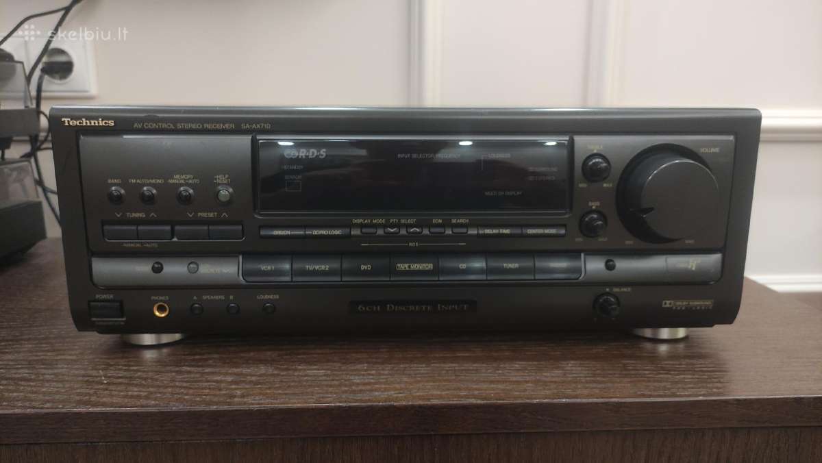 Technics Sa-ax710 stiprintuvas 6x100w