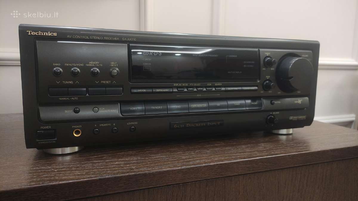 Labai geros būklės Technics Sa-ax710 stiprintuvas - nuotraukos Nr. 2