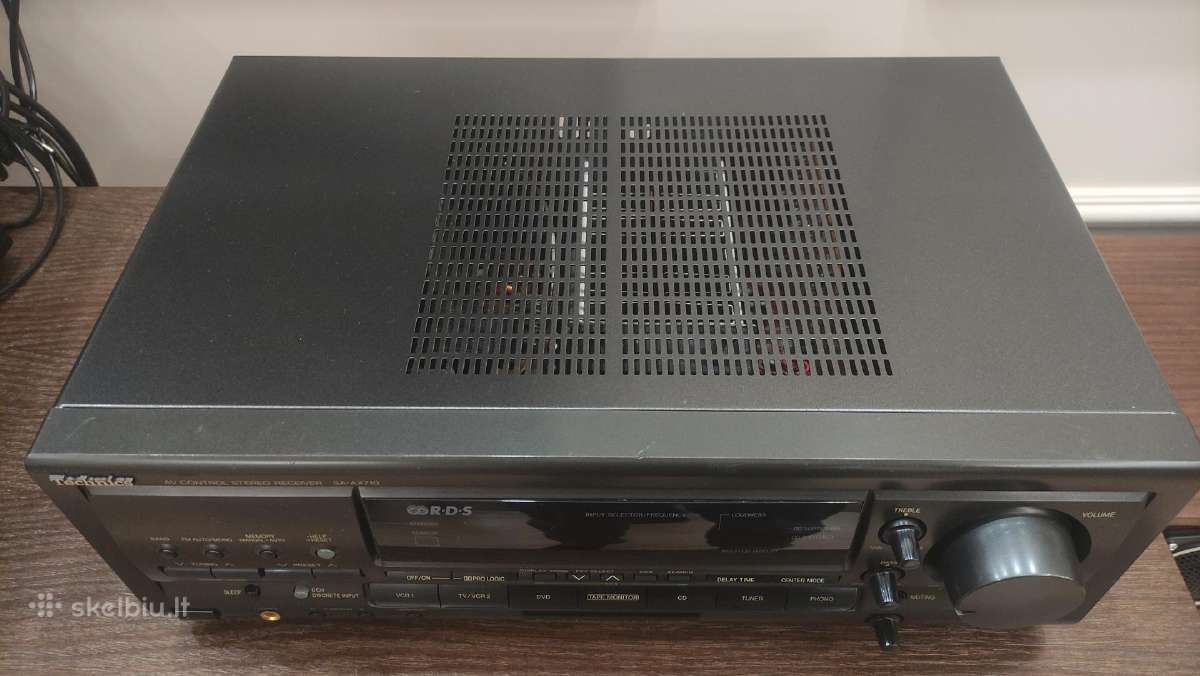 Labai geros būklės Technics Sa-ax710 stiprintuvas - nuotraukos Nr. 5