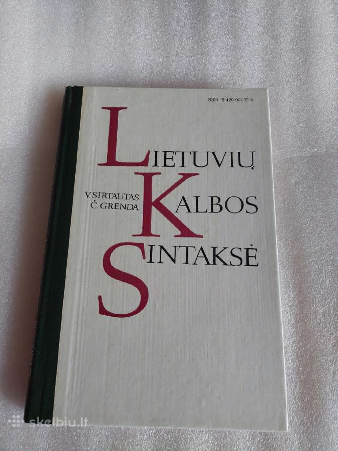 Lietuvių kalbos sintaksė