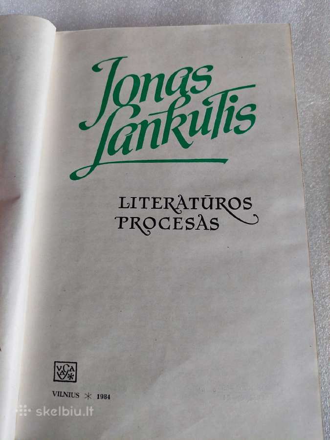 Literatūros procesas - nuotraukos Nr. 2