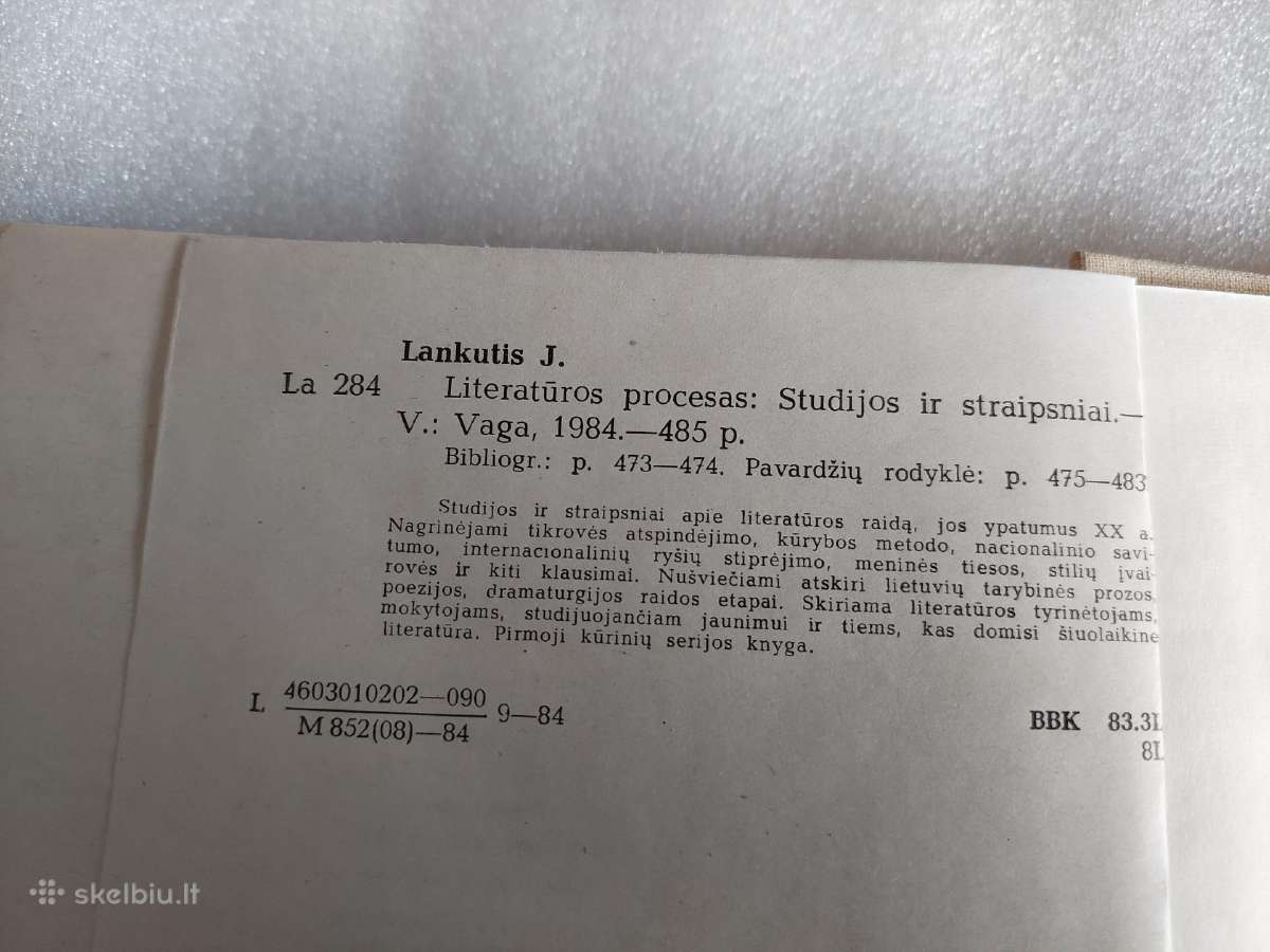 Literatūros procesas - nuotraukos Nr. 4
