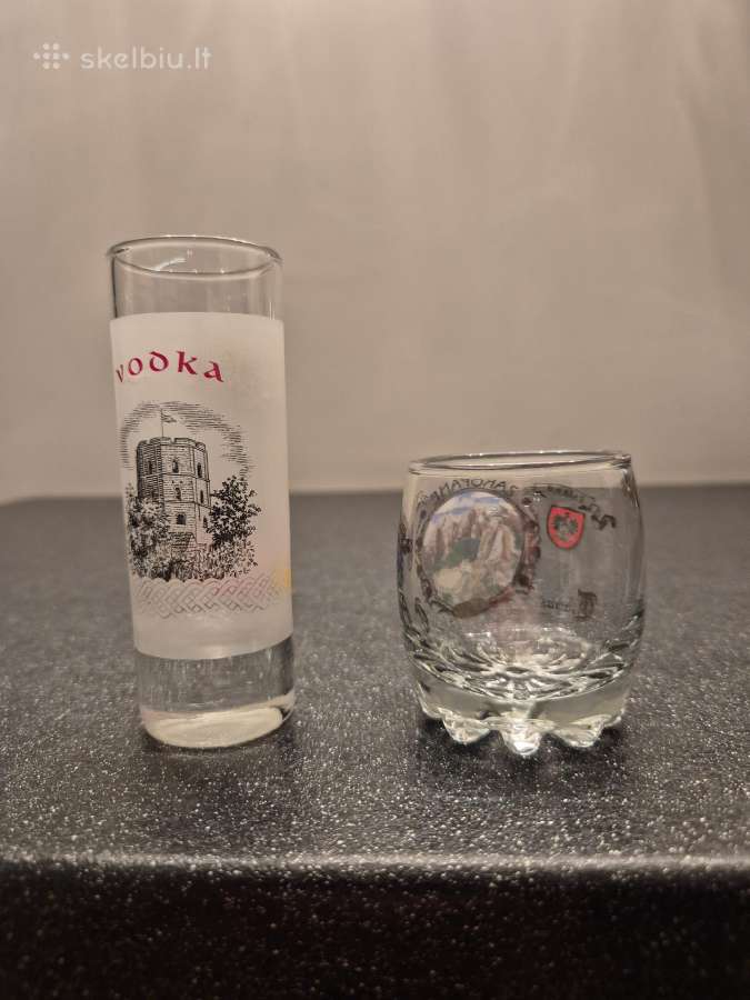 Suvenyriniai stikliukai - nuotraukos Nr. 3