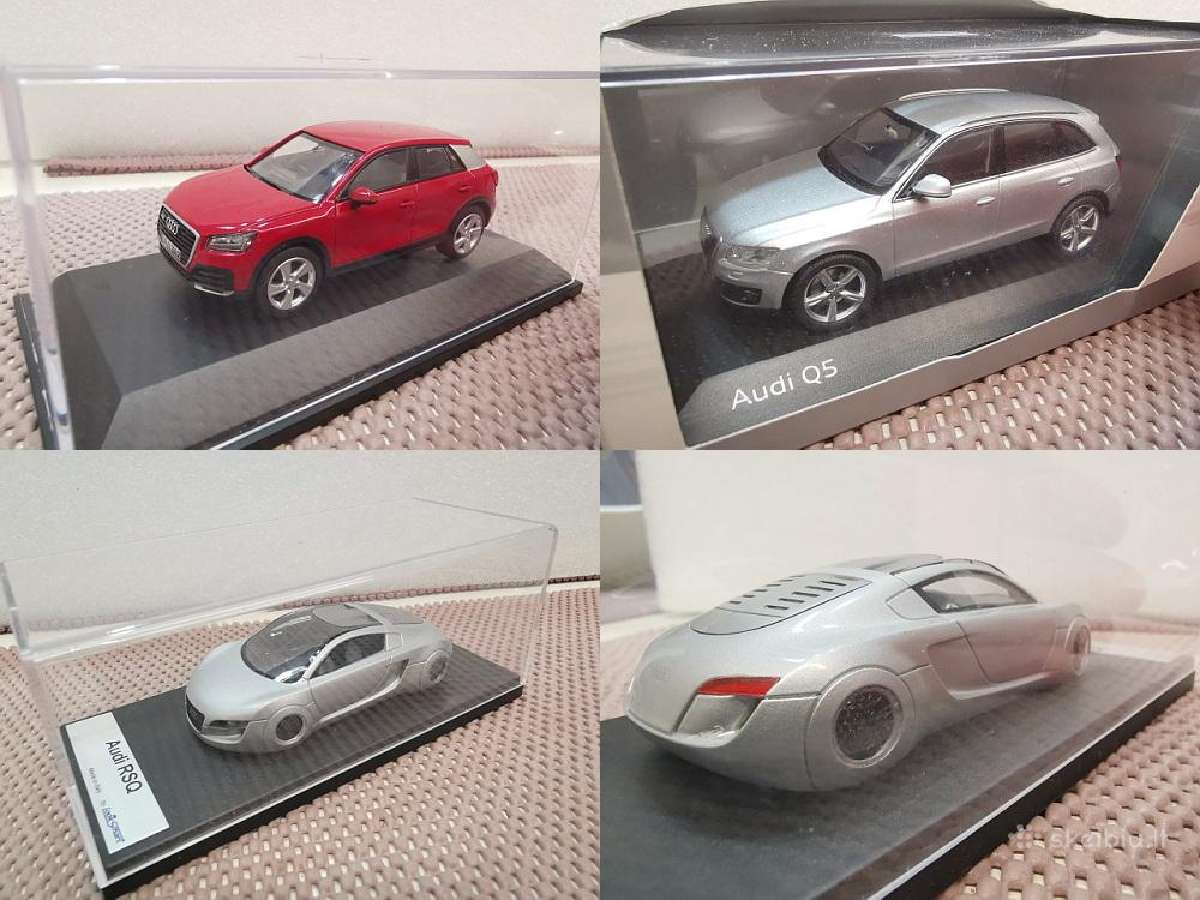 1:43 Audi Modeliai (nuo ~2004/2005) - nuotraukos Nr. 2