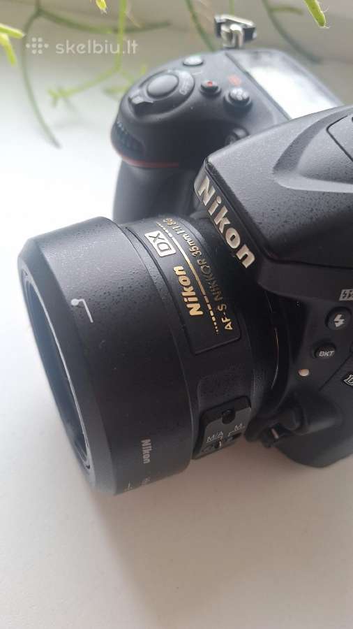 Nikon Nikkor Af 35mm. 1.8g dx, tik objektyvas