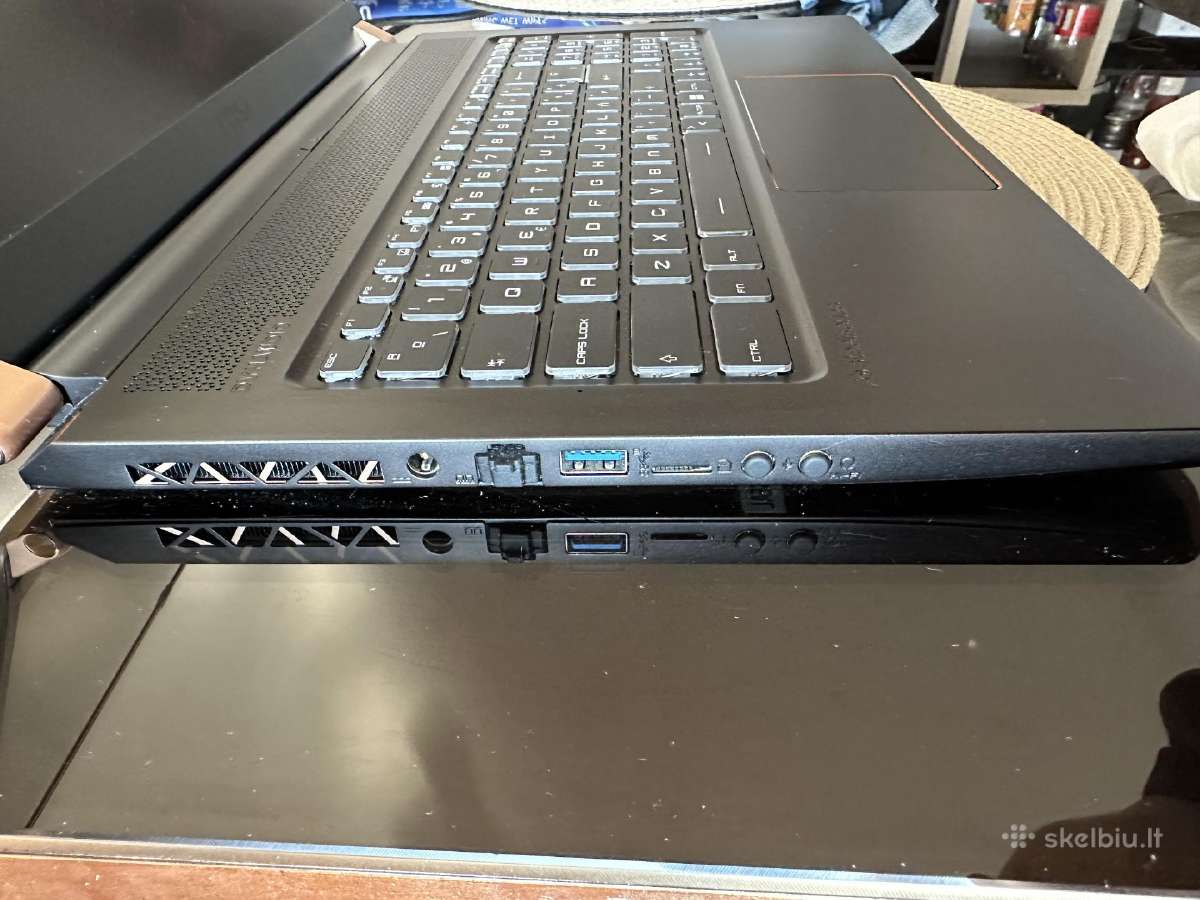Msi Gs75 Stealth i7 Rtx 2070 144hz - nuotraukos Nr. 8