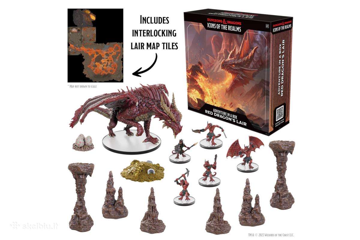 D&d Icons of the Realms: Adventure in a Box - Red
