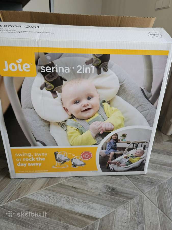 Parduodama Joie Serina 2in1 kūdikių sūpuoklės - nuotraukos Nr. 5