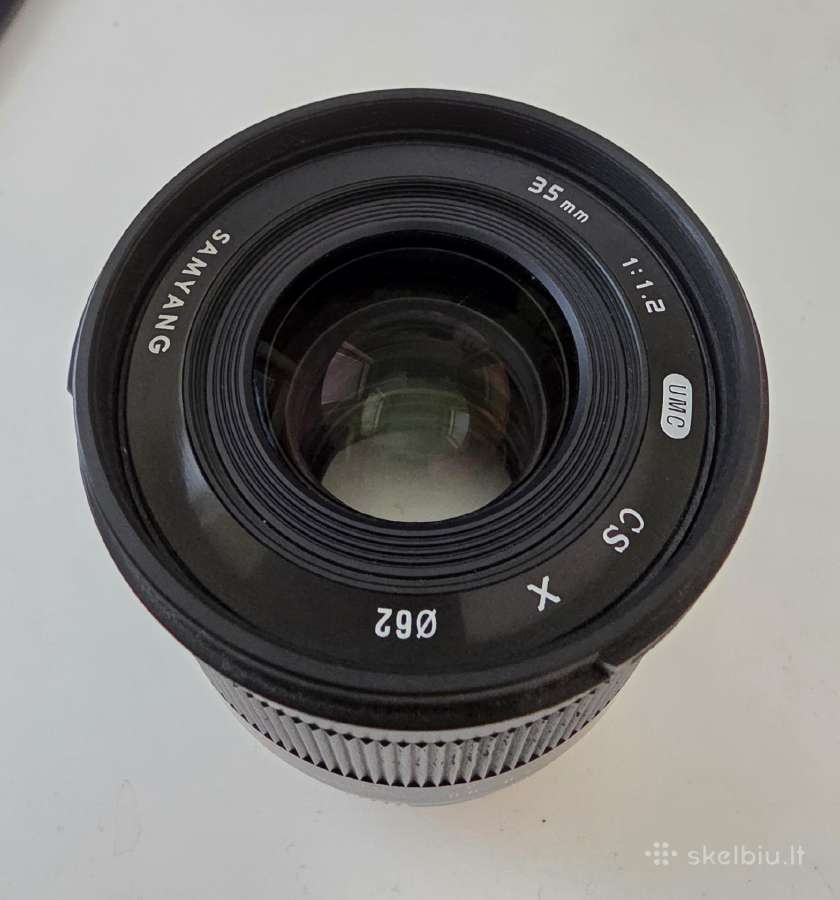 Samyang 35mm f/1.2 umc fuji x mount - nuotraukos Nr. 2