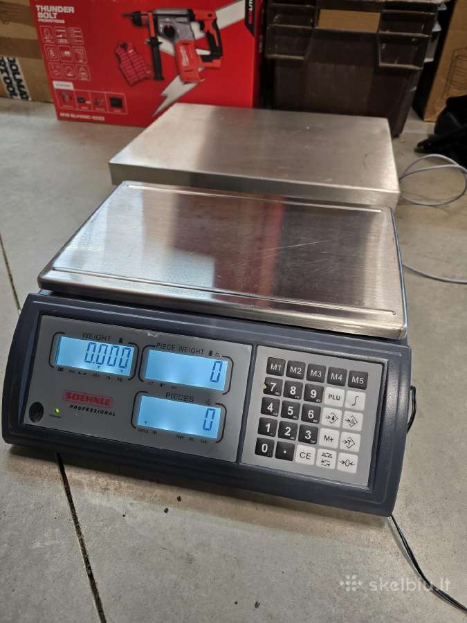 Soehnle Professional 9221 svarstykles iki 45 kg - nuotraukos Nr. 2